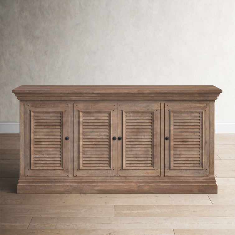 Athens Solid Wood TV Stand for TVS Up to 70 Color Light Wood